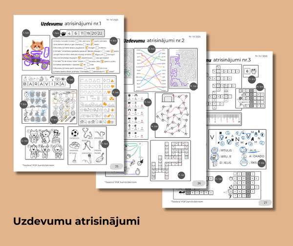 PDF žurnāls bērniem "Teodara", septembris (Nr.14)