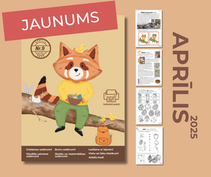 PDF žurnāls bērniem "Teodara", aprīlis (Nr.9 2025)