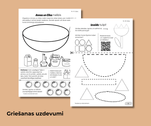 PDF žurnāls "Teodara" 4-7 gadus veciem bērniem (Nr.1. 2024)