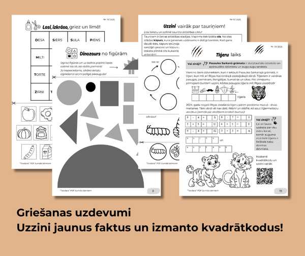 PDF žurnāls bērniem "Teodara", maijs (Nr.10 2025)