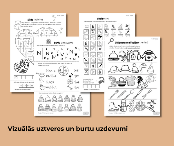 PDF žurnāls bērniem "Teodara", februāris (Nr.7 2025)