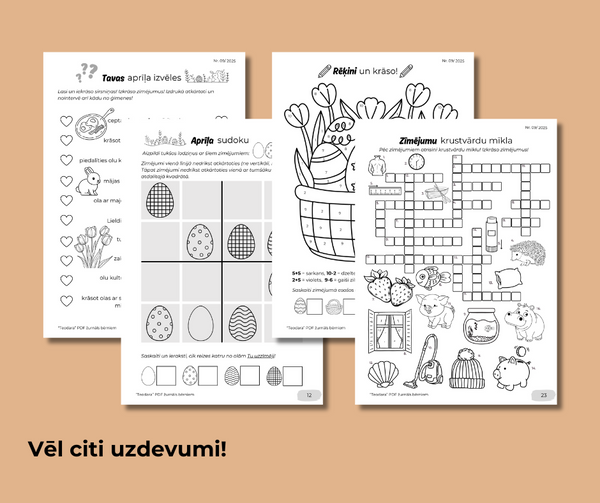 PDF žurnāls bērniem "Teodara", aprīlis (Nr.9 2025)