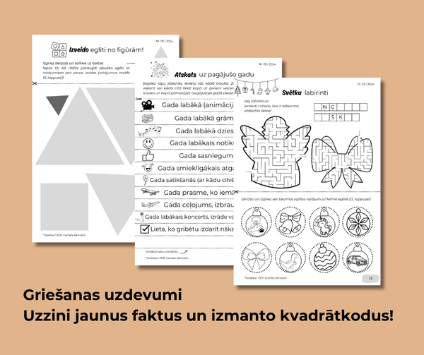 PDF žurnāls bērniem "Teodara", decembris (Nr.5 2024)