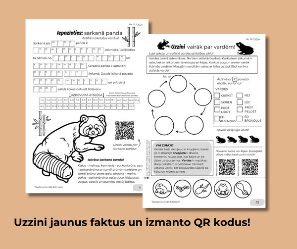 PDF žurnāls bērniem "Teodara" (Nr.1. 2024)