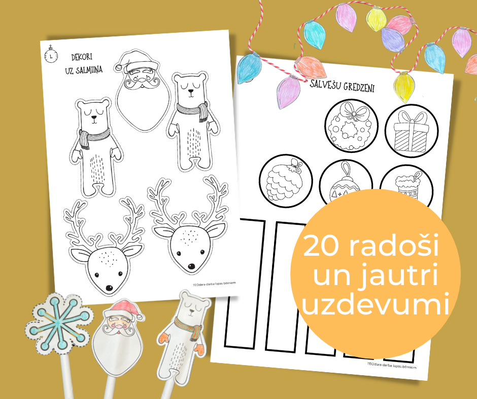 20 uzdevumi adventes laikam